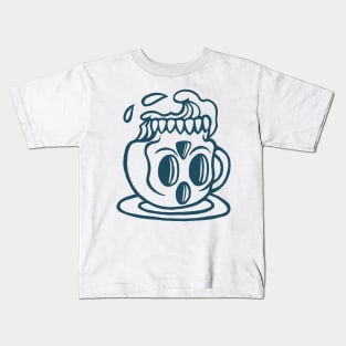 Skull coffee Kids T-Shirt